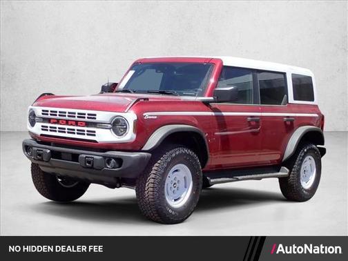 Ruby Red Metallic Tinted Clearcoat 2026 Ford Bronco Heritage Edition