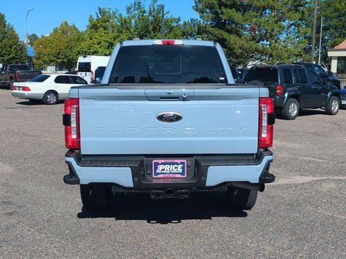 Glacier Gray Metallic Tri-Coat 2025 Ford F-350 Lariat