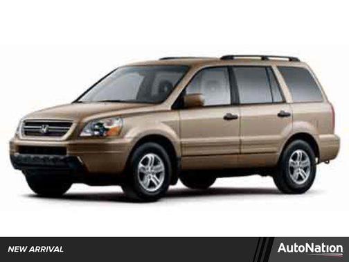 Starlight Silver Metallic 2004 Honda Pilot EX-L