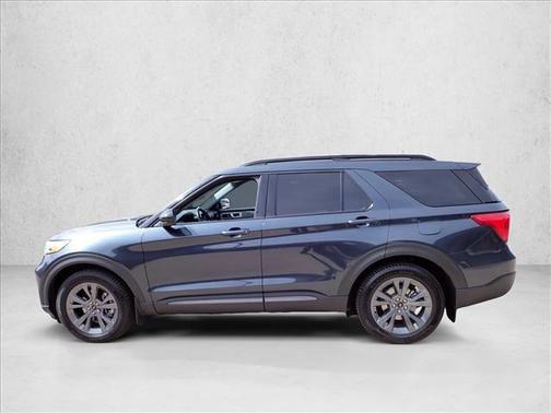 Stone Blue Metallic 2022 Ford Explorer XLT