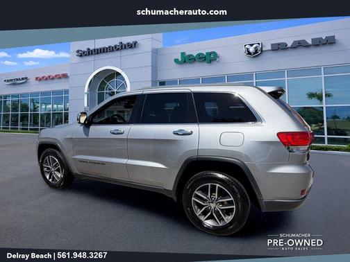 Billet Silver Metallic Clearcoat 2018 Jeep Grand Cherokee Limited