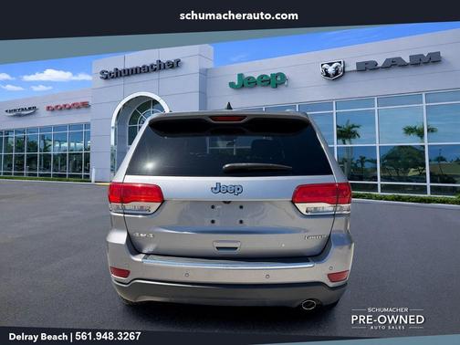 Billet Silver Metallic Clearcoat 2018 Jeep Grand Cherokee Limited
