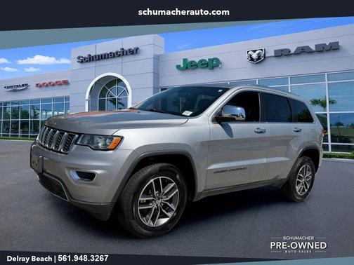 Billet Silver Metallic Clearcoat 2018 Jeep Grand Cherokee Limited