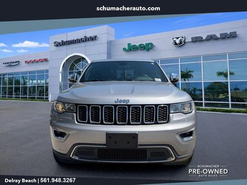 Billet Silver Metallic Clearcoat 2018 Jeep Grand Cherokee Limited