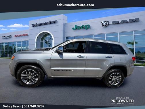 Billet Silver Metallic Clearcoat 2018 Jeep Grand Cherokee Limited