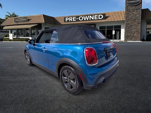 Island Blue Metallic 2022 MINI Convertible Cooper