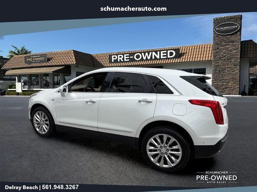 Crystal White Tri-Coat 2017 Cadillac XT5 Platinum