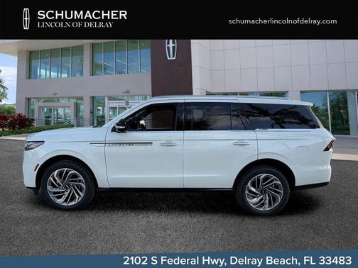 White 2026 Lincoln Navigator Reserve