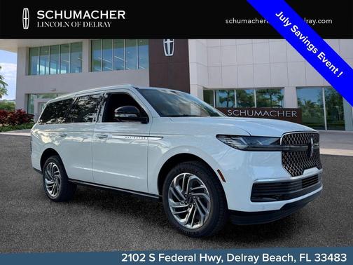 White 2026 Lincoln Navigator Reserve