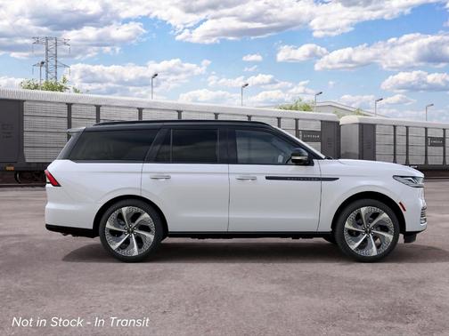 Pristine White 2027 Lincoln Navigator Black Label