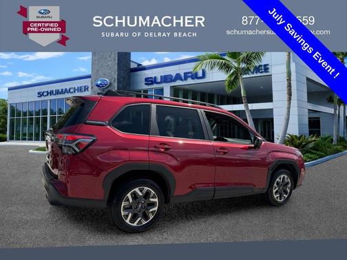 Crimson Red Pearl 2026 Subaru Forester Premium