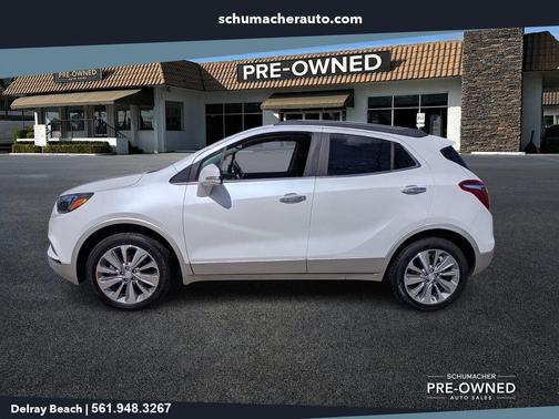 White Frost Tri-Coat 2019 Buick Encore Preferred