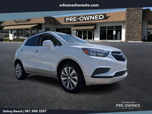 White Frost Tri-Coat 2019 Buick Encore Preferred