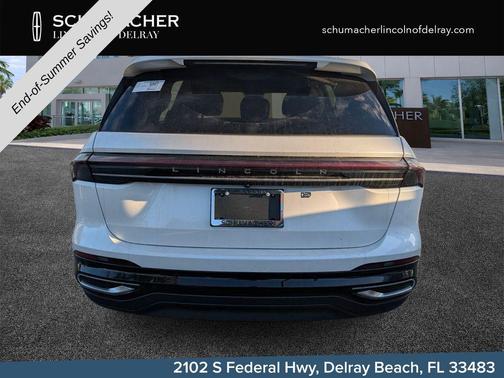 White Platinum Clearcoat Metallic 2026 Lincoln Nautilus Premiere