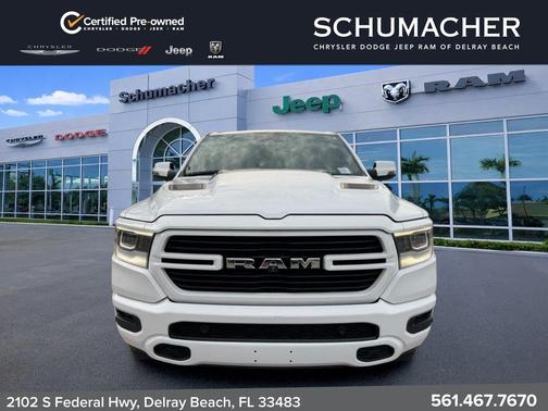 Bright White Clearcoat 2023 RAM 1500 Laramie