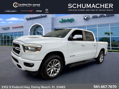 Bright White Clearcoat 2023 RAM 1500 Laramie