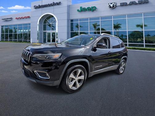 Diamond Black 2019 Jeep Cherokee Limited