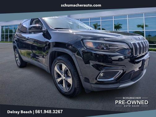 Diamond Black 2019 Jeep Cherokee Limited