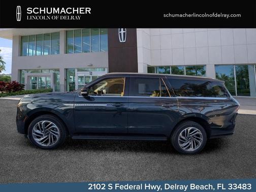 Blue Metallic 2026 Lincoln Navigator L Premiere