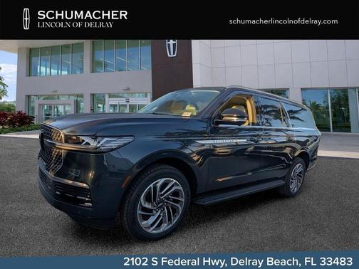 Blue Metallic 2026 Lincoln Navigator L Premiere