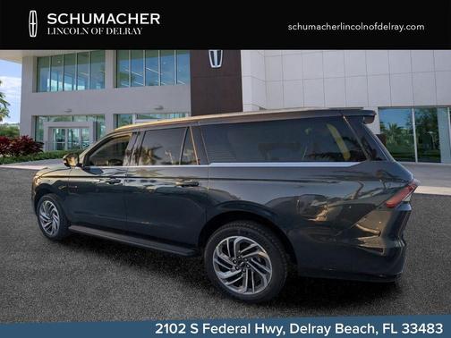 Blue Metallic 2026 Lincoln Navigator L Premiere