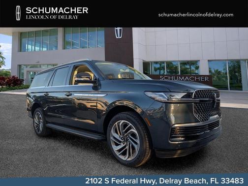 Blue Metallic 2026 Lincoln Navigator L Premiere