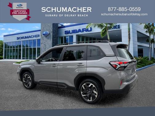 Riverrock Green 2025 Subaru Forester Limited