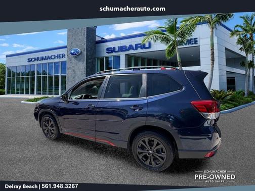 Dark Blue Pearl 2020 Subaru Forester Sport