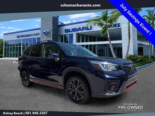 Dark Blue Pearl 2020 Subaru Forester Sport