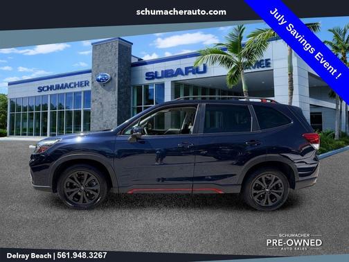 Dark Blue Pearl 2020 Subaru Forester Sport