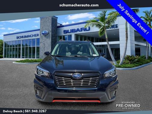Dark Blue Pearl 2020 Subaru Forester Sport