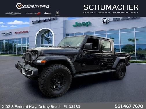 Black Clearcoat 2026 Jeep Gladiator Sport