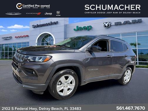 Granite Crystal Clearcoat Metallic 2022 Jeep Compass Latitude