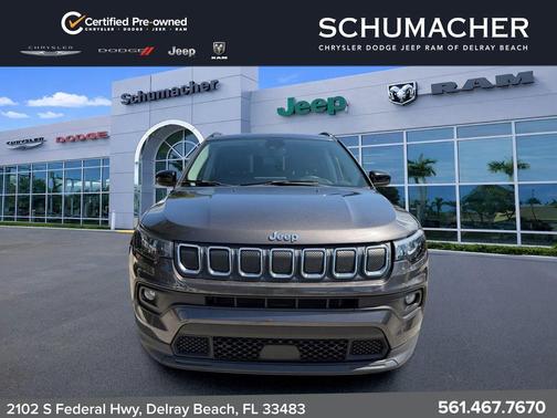 Granite Crystal Clearcoat Metallic 2022 Jeep Compass Latitude