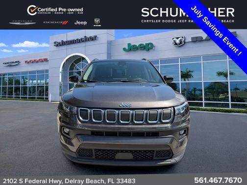 Granite Crystal Clearcoat Metallic 2022 Jeep Compass Latitude