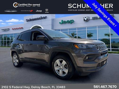 Granite Crystal Clearcoat Metallic 2022 Jeep Compass Latitude