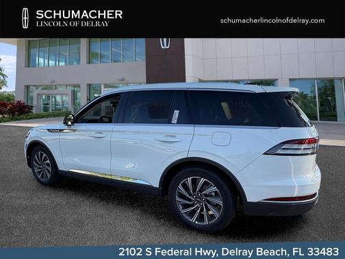 Pristine White 2026 Lincoln Aviator Premiere