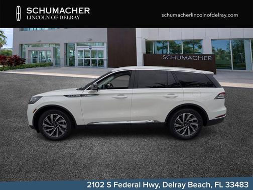 Pristine White 2026 Lincoln Aviator Premiere