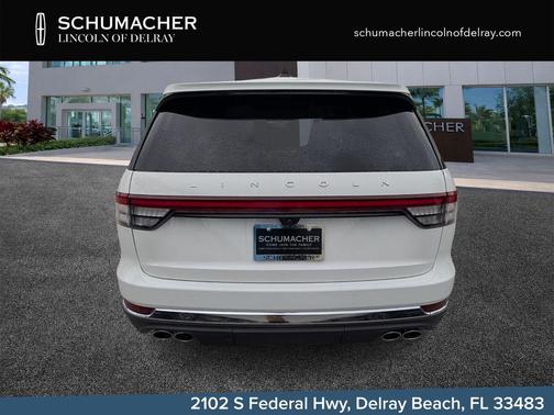 Pristine White 2026 Lincoln Aviator Premiere