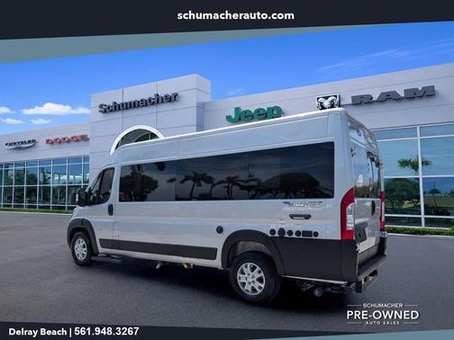 Bright Silver Clearcoat Metallic 2025 RAM ProMaster 3500 Window Van High Roof