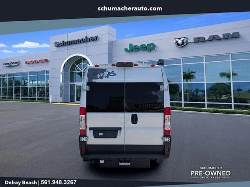 Bright Silver Clearcoat Metallic 2025 RAM ProMaster 3500 Window Van High Roof