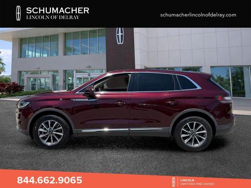 Burgundy 2022 Lincoln Nautilus Standard