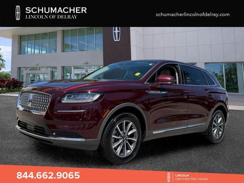 Burgundy 2022 Lincoln Nautilus Standard