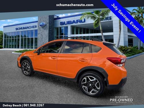 Sunshine Orange 2020 Subaru Crosstrek Limited