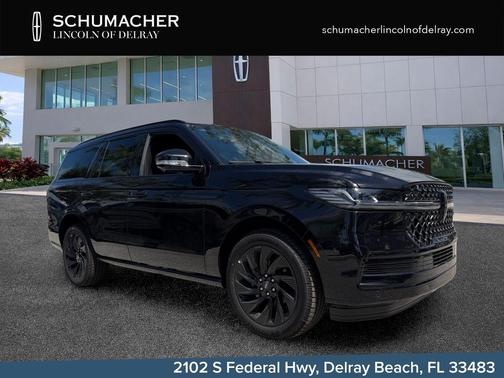 Infinite Black Metallic 2026 Lincoln Navigator Reserve