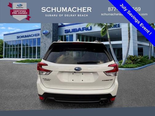 Crystal White Pearl 2023 Subaru Forester Limited