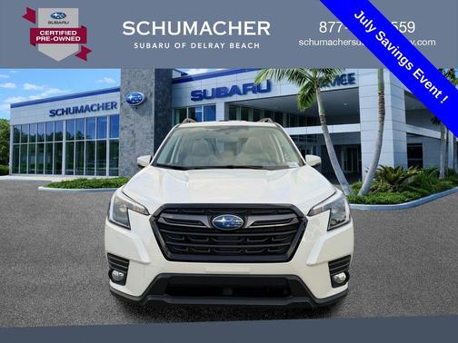 Crystal White Pearl 2023 Subaru Forester Limited