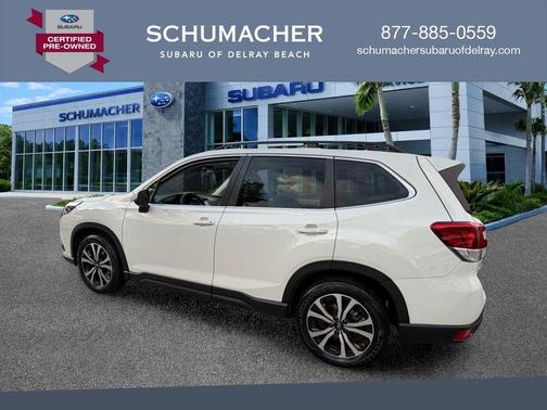 Crystal White Pearl 2023 Subaru Forester Limited