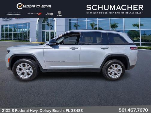 Silver Zynith 2024 Jeep Grand Cherokee Limited