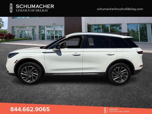White Metallic 2022 Lincoln Corsair Standard